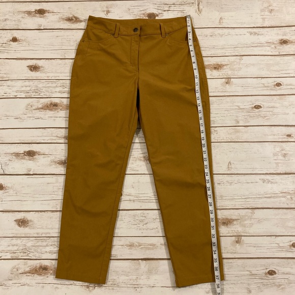 Lululemon Women’s City Sleek 5 Pocket High-Rise 7/8 Pant Spiced Bronze 10 - Picture 7 of 15